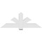 Ekena Millwork Redmond Architectural Grade PVC Gable Bracket, 60"W x 22 1/2"H x 6"D x 6"F, 9/12 Pitch GBP060X23X0606RED00 - alternate 2
